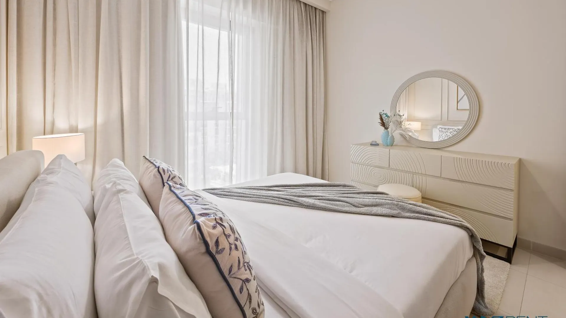 Tranquil Boho 1Br In Surf 2 Creek Beach Access Dubai