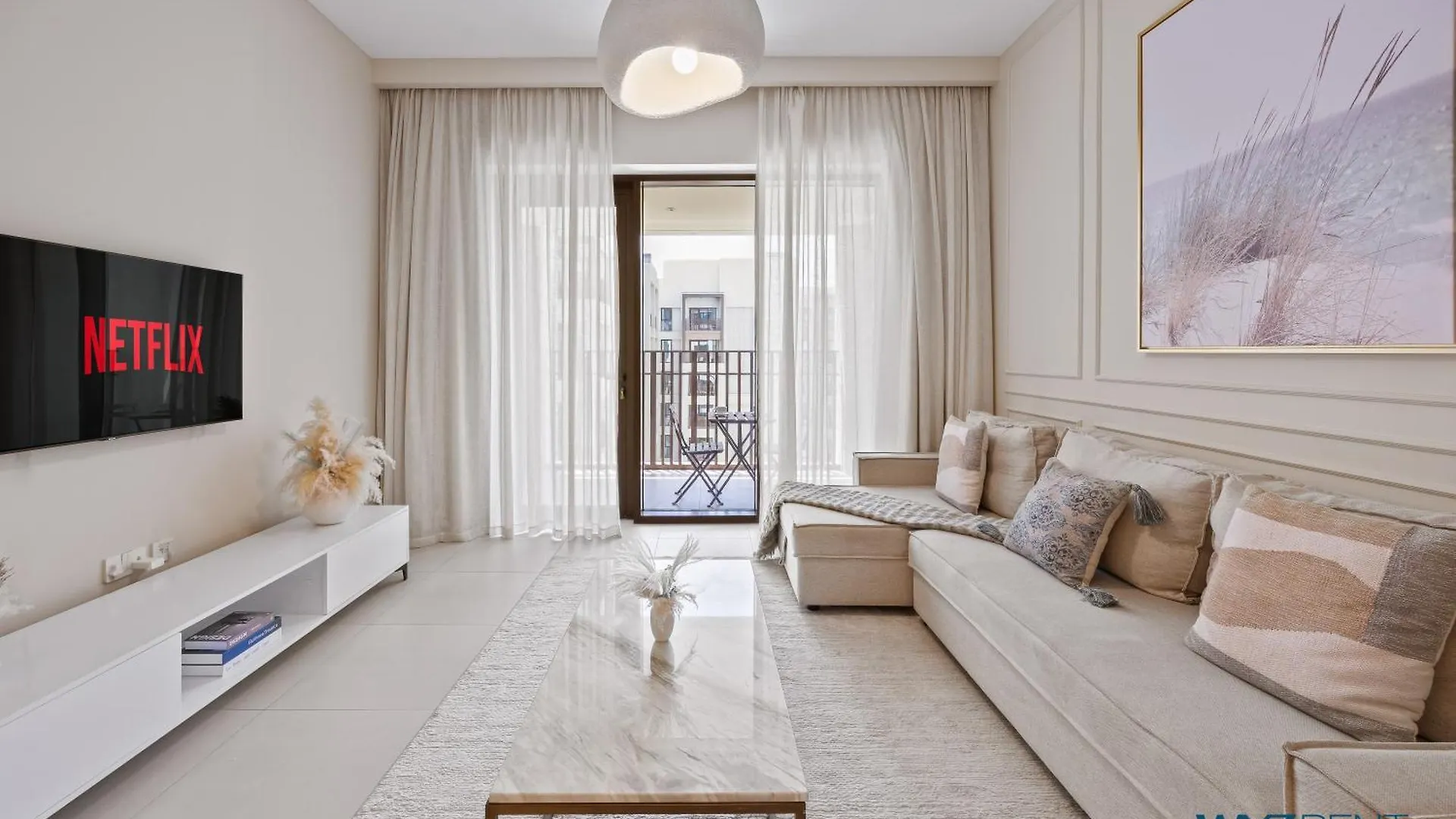 Tranquil Boho 1Br In Surf 2 Creek Beach Access Dubai 0*,